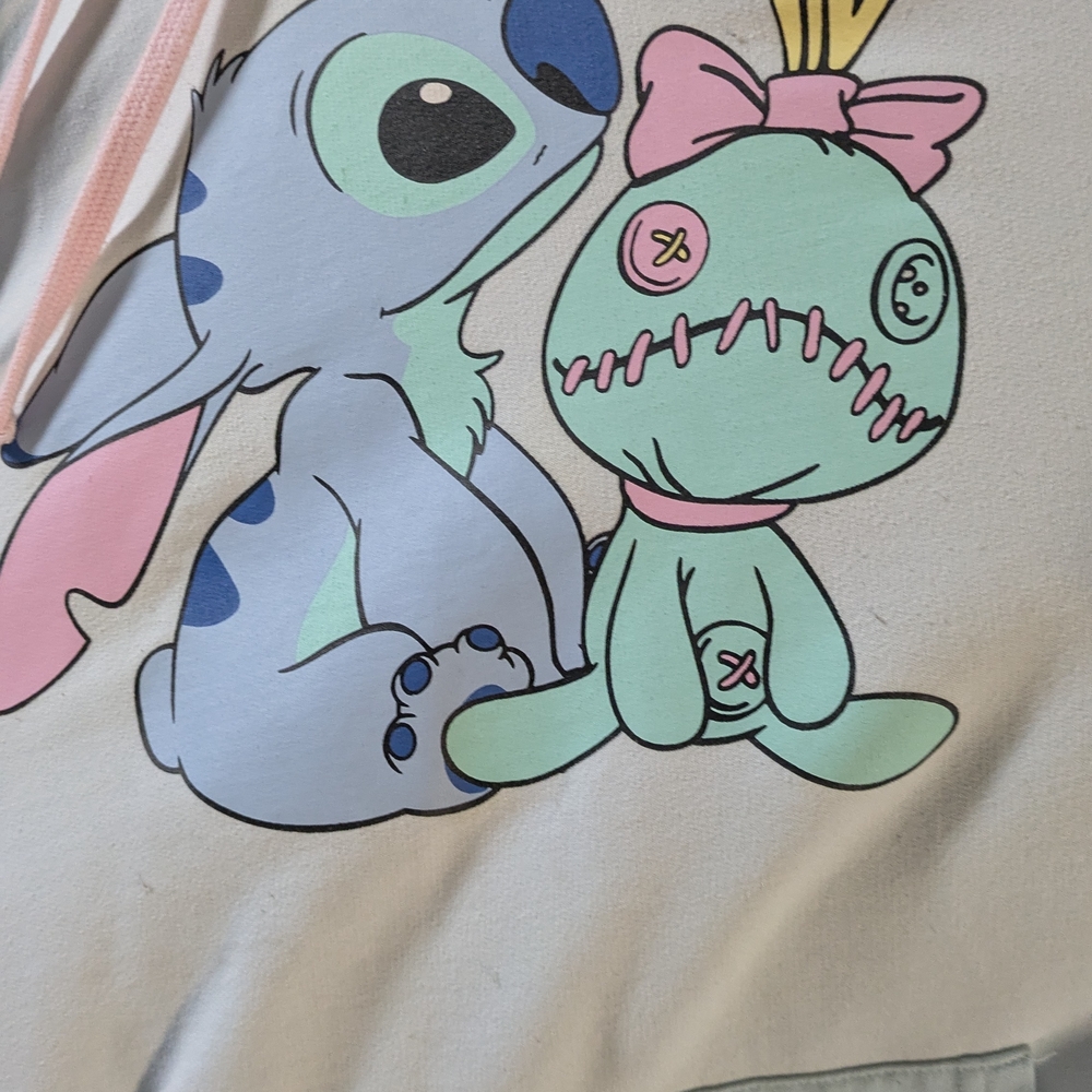 Blue and Green Character Hoodie